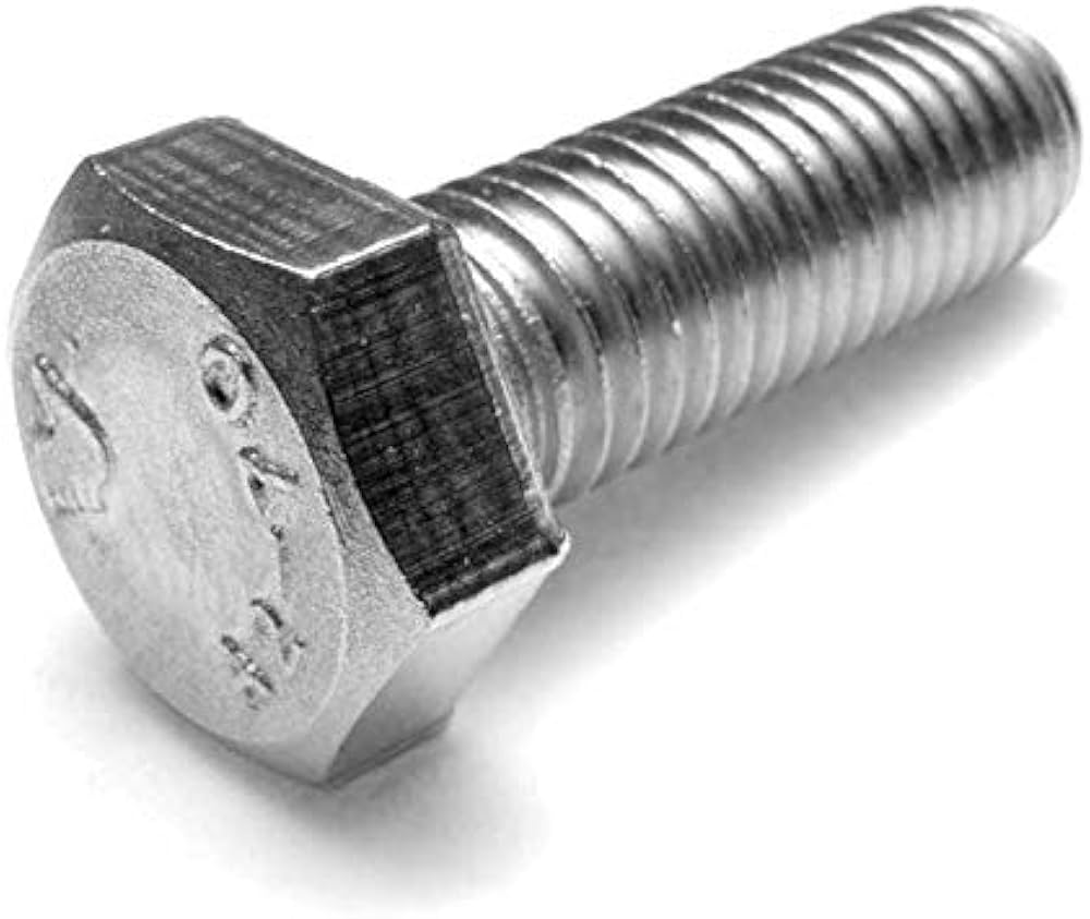 Picture of Brighton Best 469971 M20-2.50X80 mm,(Ft) Din 933 Hex Cap Screws 8.8 Coarse Med. Carbon Zinc Cr+3